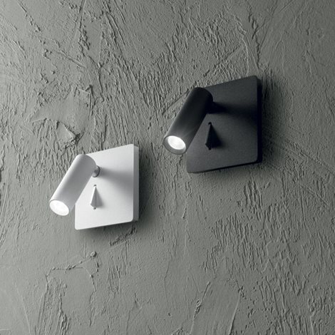 LITE AP nástěnné vestavné LED svítidlo 3W 200lm 3000K IP20, černé 2
