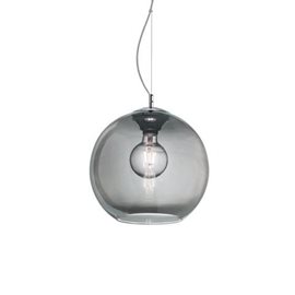 NEMO SP1 D20 závěsné svítidlo 1x E27 60W bez zdroje 20cm IP20, kouřové