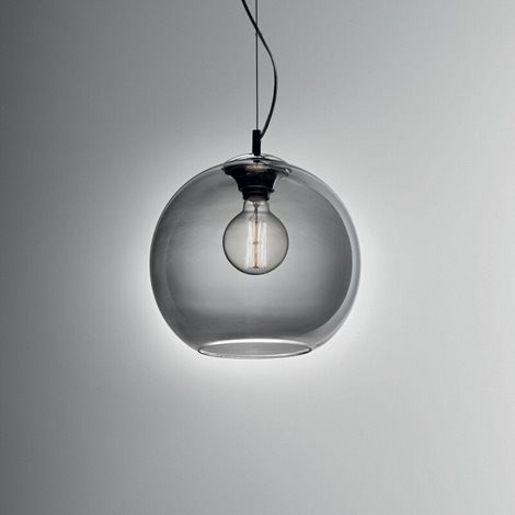 NEMO SP1 D20 závěsné svítidlo 1x E27 60W bez zdroje 20cm IP20, kouřové 3