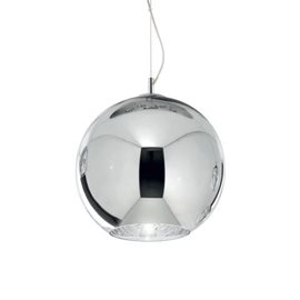 NEMO SP1 D40 závěsné svítidlo 1x E27 60W bez zdroje 40cm IP20, chromové