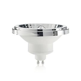 LED žárovka GU10 10W 820lm 4000K CRI80 11cm chromová, nestmívatelná