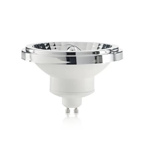 LED žárovka GU10 10W 820lm 4000K CRI80 11cm chromová, nestmívatelná