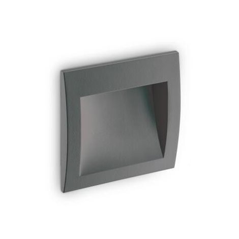 WIRE AP venkovní nástěnné zápustné svítidlo LED 4W 200lm 3000K 14cm IP65, antracitové