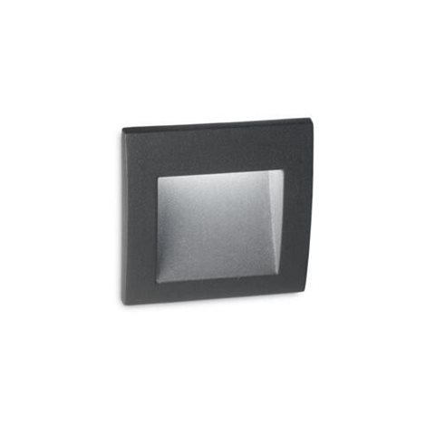 WIRE AP venkovní nástěnné zápustné svítidlo LED 1,5W 55lm 3000K 9cm IP65, antracitové
