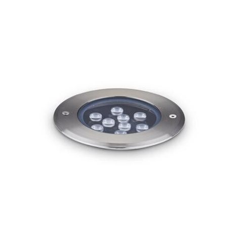 FLOOR venkovní zemní zápustné svítidlo LED 12W 1340lm 3000K 14cm IP67, ocelové