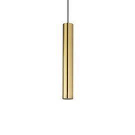 LOOK SP1 SMALL závěsné svítidlo 1x GU10 LED 7W 610lm 3000K 40x6cm IP20, mosaz