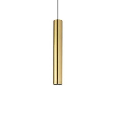 LOOK SP1 SMALL závěsné svítidlo 1x GU10 LED 7W 610lm 3000K 40x6cm IP20, mosaz