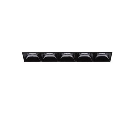 LIKA TRIMLESS stropní zápustné svítidlo LED 12W 1250lm 4000K IP20, bílo-černé