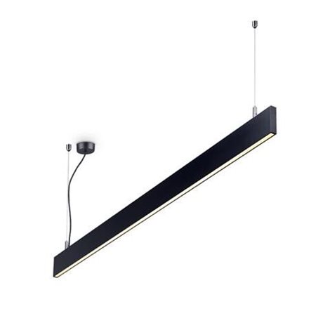 LINUS SP závěsné lineární LED svítidlo 32W 360lm 4000K 120cm IP20, černé