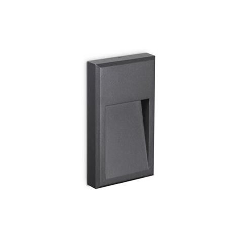 FEBE-2 AP venkovní nástěnné LED svítidlo 6W 500lm 3000K 13cm IP65, antracitové