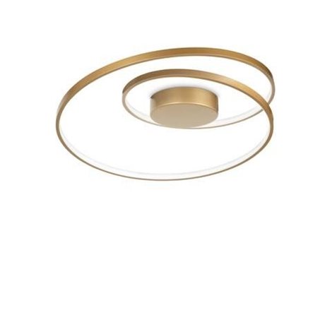OZ PL svítidlo přisazené LED 48W 5200lm 3000K On-Off 60cm, mosazné