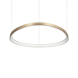 GEMINI SP závěsné LED svítidlo 59W 7600lm 3000K 81cm IP20, mosazné