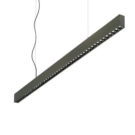OFFICE SP závěsné lineární LED svítidlo 30W 2800lm 3000K 112,8cm IP20, černé