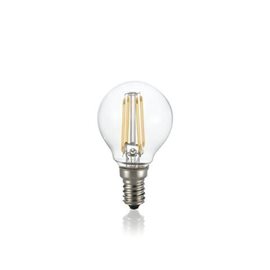 SFERA TRASPARENT LED filamentová žárovka E14 4W 420lm 3000K čirá, nestmívatelná