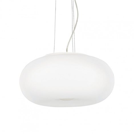 ULISSE SP3 závěsné svítidlo 3x E27 60W bez zdroje 52cm IP20, bílé