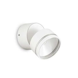 OMEGA AP venkovní nástěnné svítidlo LED 7W 610lm 3000K 9cm kulaté IP54, bílé