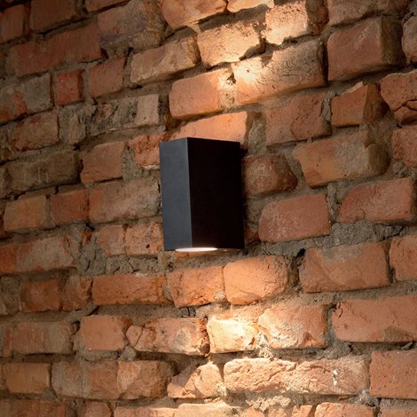 UP AP2 GRIGIO venkovní nástěnné svítidlo 2x15W G9 IP44 šedá 3
