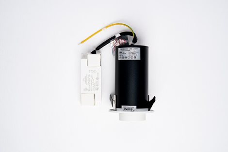 FINGER R single LED 7W 3000K, prům.60mm, bílá 10