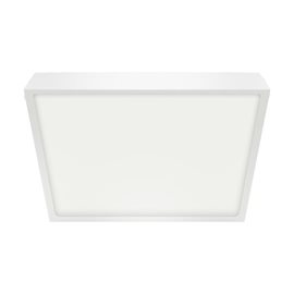 27018 Stropní LED svítidlo LENYS II. 24W, 4000K, IP20/IP44, 1900lm, čtverec, Ø270, bílá