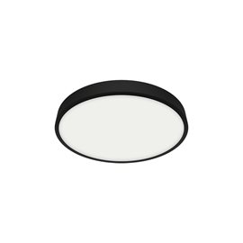 27019 Stropní LED svítidlo LENYS III. 6W, 4000K, IP20/IP44, 420lm, kulaté, Ø90, černá