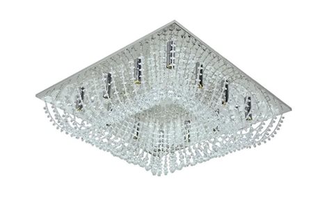 EMIR stropní svítidlo 12x G9 33W bez zdroje 60cm IP20, chromové